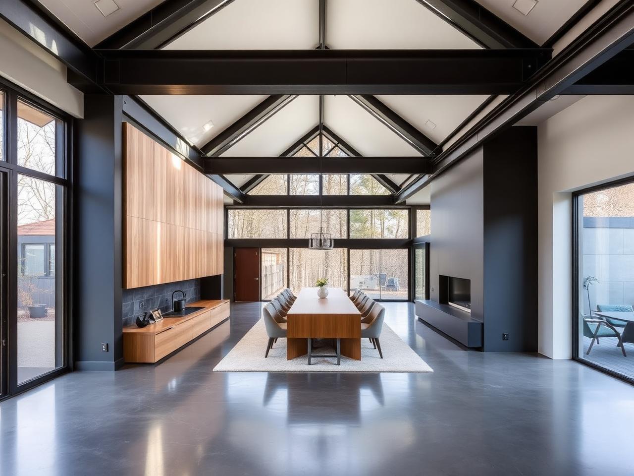 Steel-Frame Barn Conversion